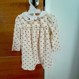 Get your baby ready for the holidays in this cute Ralph Lauren reindeers dress.